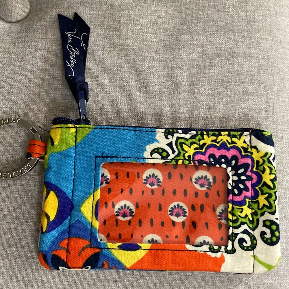 Vera Bradley Multicolored Keychain Wallet